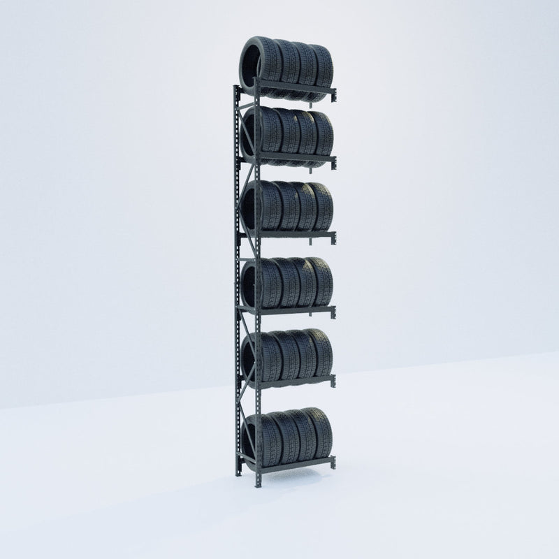 Tyre Storage Rack - 4200mm High