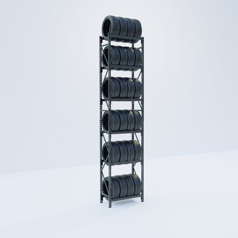 Tyre Storage Rack - 4200mm High