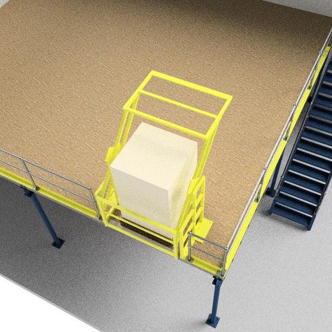 Up And Over Pallet Safety Gate