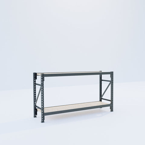 Longspan Metal Shelving - 1000mm High - Full Bay - Particleboard Shelf