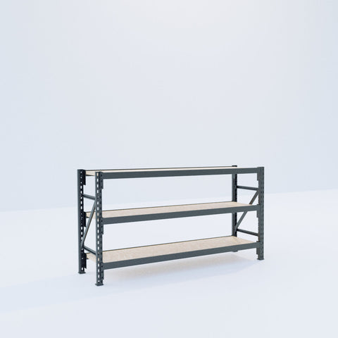 Longspan Metal Shelving - 1000mm High - Full Bay - Particleboard Shelf