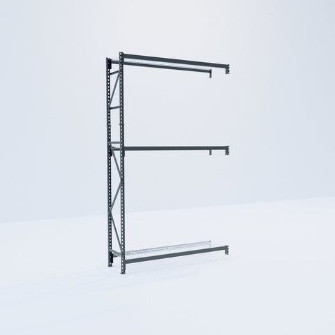 Longspan Metal Shelving - 3100mm High - Add-On Bay - Mesh Shelf