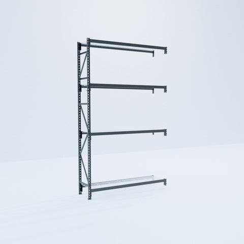 Longspan Metal Shelving - 3100mm High - Add-On Bay - Mesh Shelf