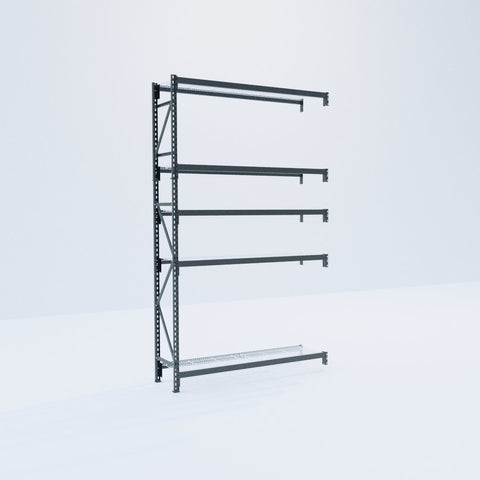 Longspan Metal Shelving - 3100mm High - Add-On Bay - Mesh Shelf