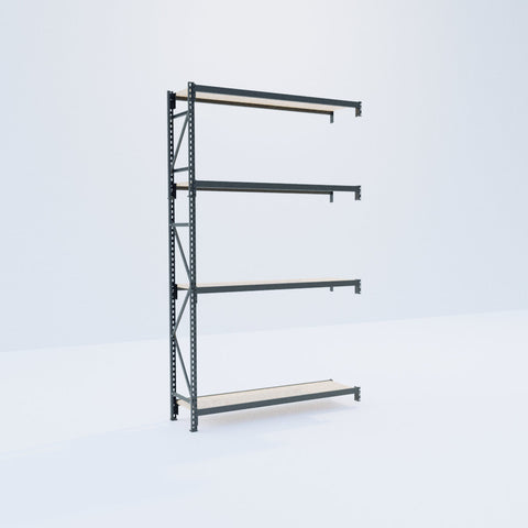 Longspan Metal Shelving - 3100mm High - Add-On Bay - Particleboard Shelf