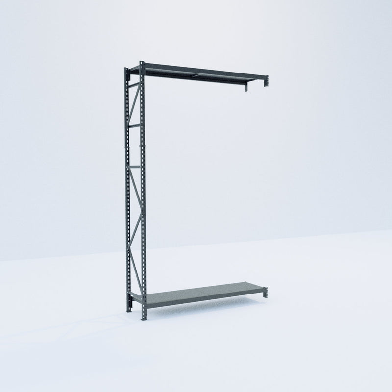 Longspan Metal Shelving - 3100mm High - Add-On Bay - Steel Shelf