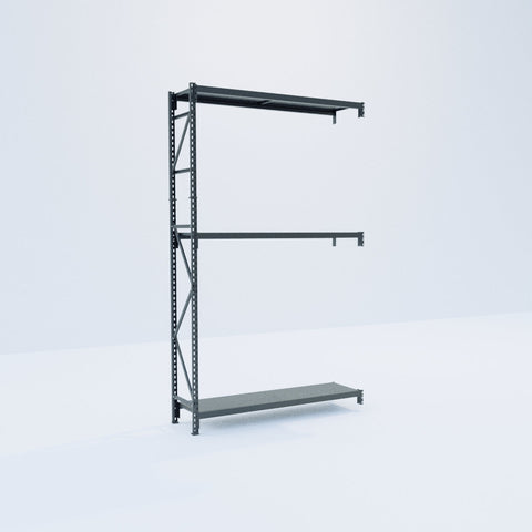 Longspan Metal Shelving - 3100mm High - Add-On Bay - Steel Shelf