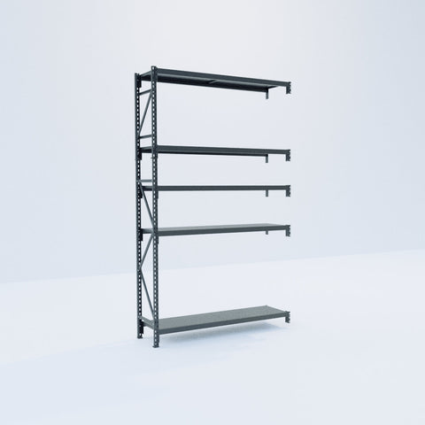 Longspan Metal Shelving - 3100mm High - Add-On Bay - Steel Shelf