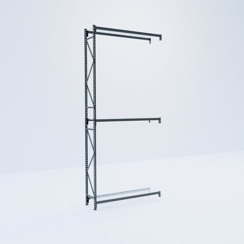 Longspan Metal Shelving - 4200mm High - Add-On Bay - Mesh Shelf