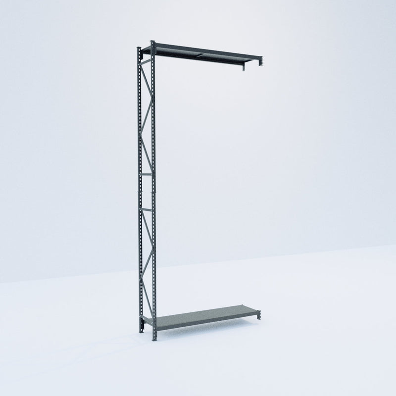 Longspan Metal Shelving - 4200mm High - Add-On Bay - Steel Shelf