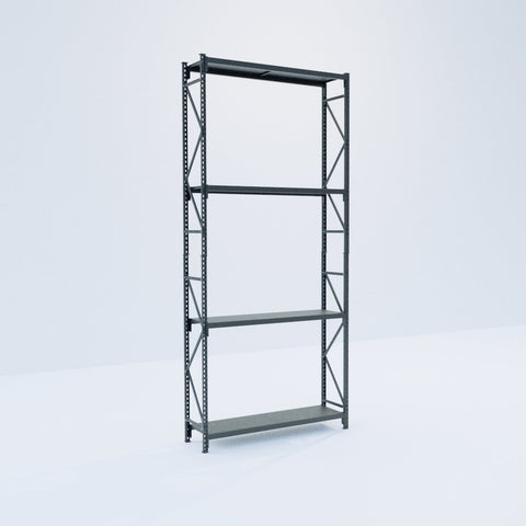 Longspan Metal Shelving - 4200mm High - Full Bay - Steel Shelf