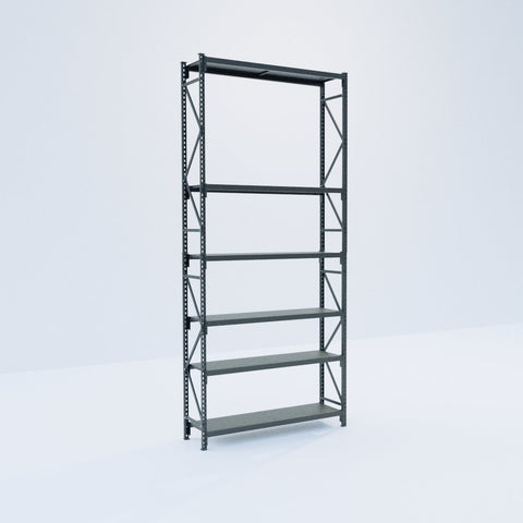 Longspan Metal Shelving - 4200mm High - Full Bay - Steel Shelf