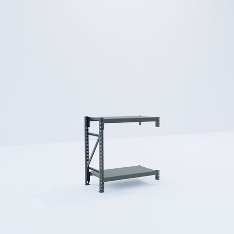 Longspan Metal Shelving - 1000mm High - Add-On Bay - Steel Shelf