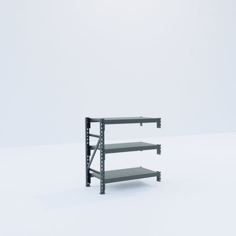 Longspan Metal Shelving - 1000mm High - Add-On Bay - Steel Shelf