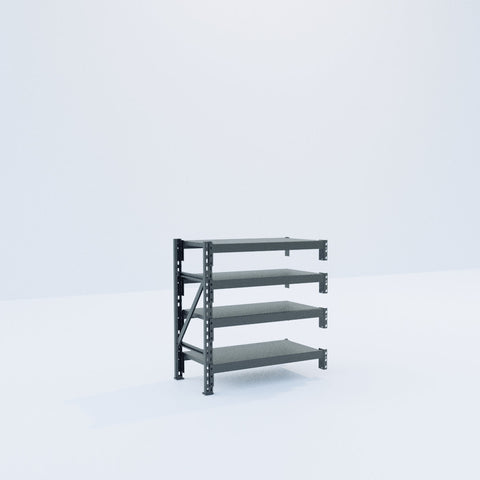 Longspan Metal Shelving - 1000mm High - Add-On Bay - Steel Shelf