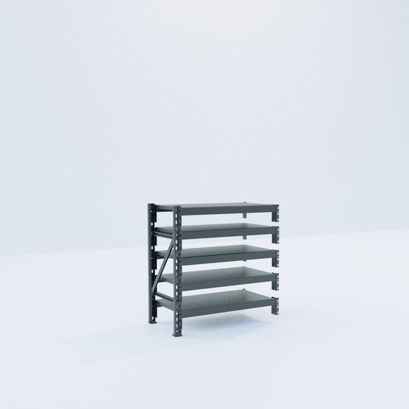 Longspan Metal Shelving - 1000mm High - Add-On Bay - Steel Shelf