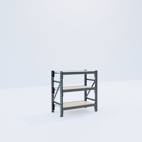 Longspan Metal Shelving - 1000mm High - Full Bay - Particleboard Shelf