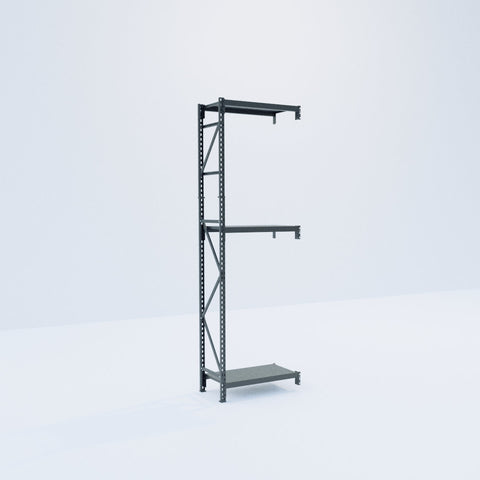 Longspan Metal Shelving - 3100mm High - Add-On Bay - Steel Shelf