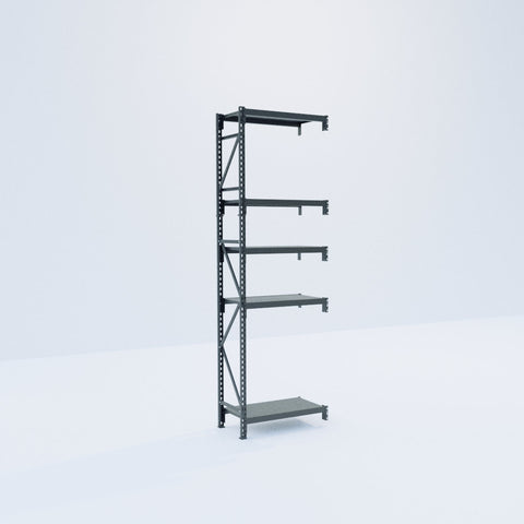 Longspan Metal Shelving - 3100mm High - Add-On Bay - Steel Shelf