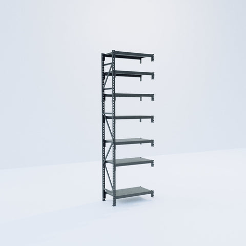 Longspan Metal Shelving - 3100mm High - Add-On Bay - Steel Shelf