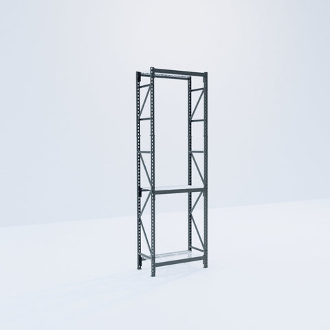 Longspan Metal Shelving - 3100mm High - Full Bay - Mesh Shelf