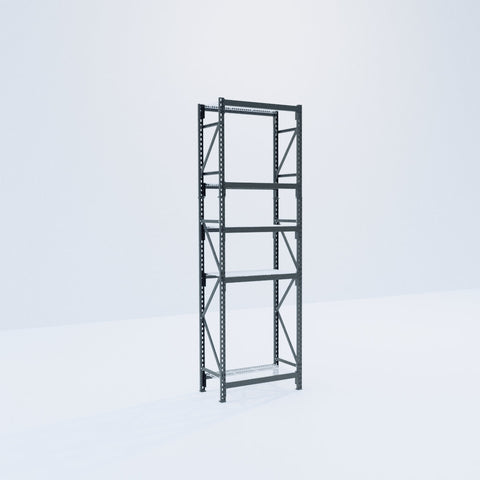 Longspan Metal Shelving - 3100mm High - Full Bay - Mesh Shelf