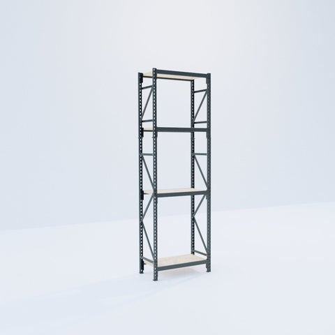 Longspan Metal Shelving - 3100mm High - Full Bay - Particleboard Shelf