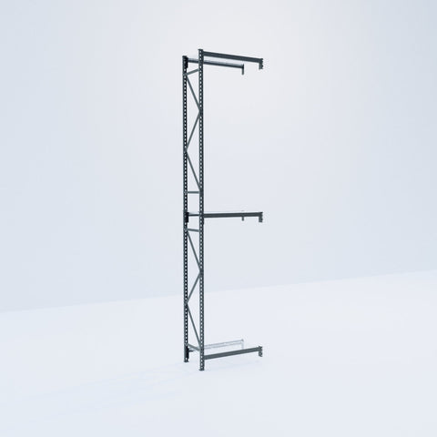 Longspan Metal Shelving - 4200mm High - Add-On Bay - Mesh Shelf