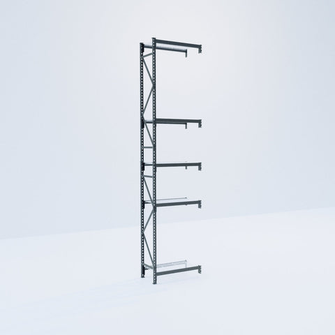 Longspan Metal Shelving - 4200mm High - Add-On Bay - Mesh Shelf