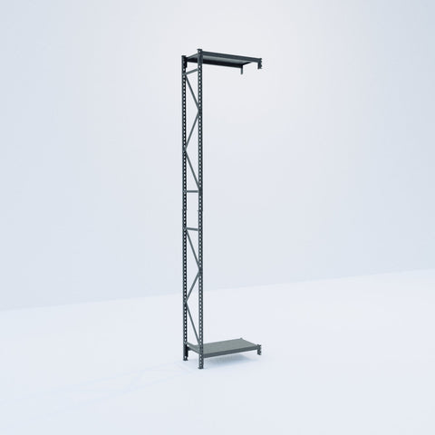 Longspan Metal Shelving - 4200mm High - Add-On Bay - Steel Shelf