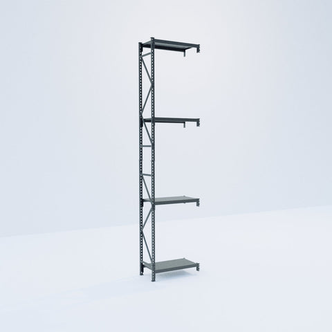 Longspan Metal Shelving - 4200mm High - Add-On Bay - Steel Shelf