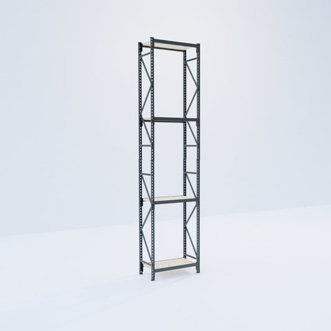 Longspan Metal Shelving - 4200mm High - Full Bay - Particleboard Shelf