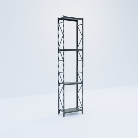 Longspan Metal Shelving - 4200mm High - Full Bay - Steel Shelf