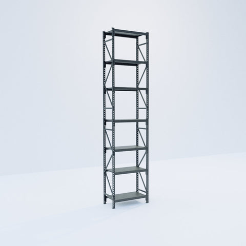 Longspan Metal Shelving - 4200mm High - Full Bay - Steel Shelf