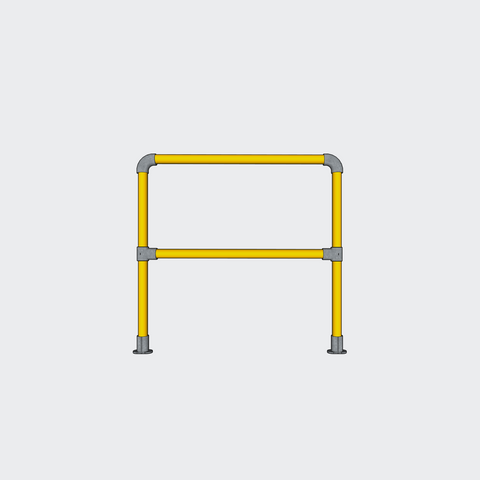 Warehouse Pedestrian Safety Fence - Stand Alone Bay