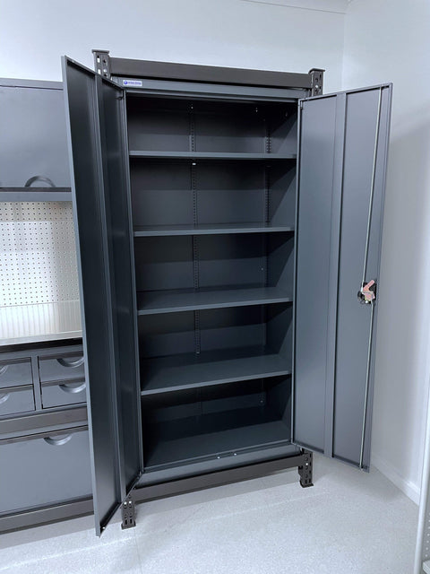 Brand Module 10 with Overhead Cabinets - Fully Loaded Aluminium