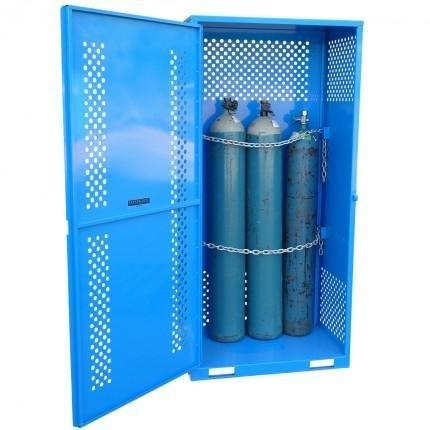 Steelspan Storage Systems Gas Cylinder Store - Single Sided Access - Medium