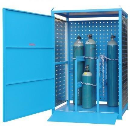 Steelspan Storage Systems Gas Cylinder Store - Single Sided Access - XLarge