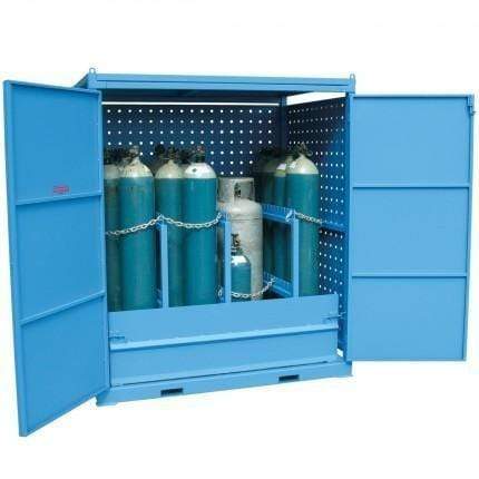 Steelspan Storage Systems Gas Cylinder Store - Single Sided Access - XXLarge
