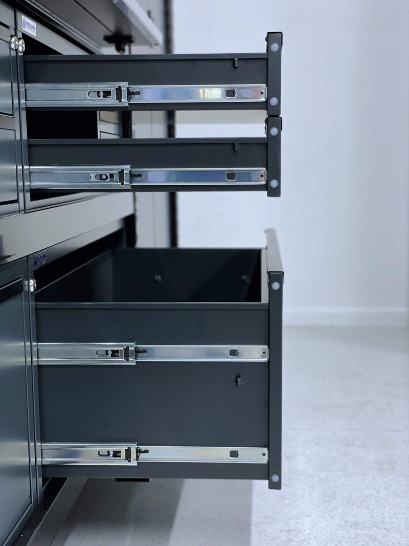 Steelspan Storage Systems Module 14 with Overhead Cabinets