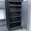 Steelspan Storage Systems Module 17 Double with Overhead Cabinets