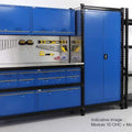 Steelspan Storage Systems Module 18 Double with Overhead Cabinets