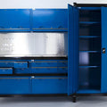 Steelspan Storage Systems Module 18 Double with Overhead Cabinets