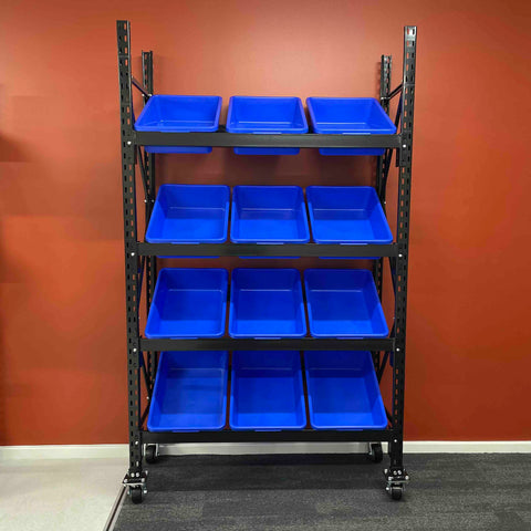 Plastic Tub Shelving